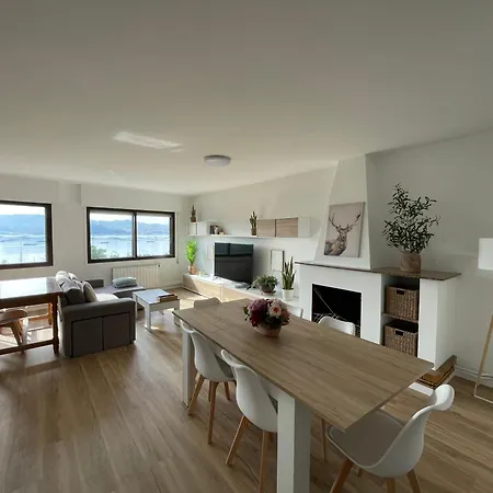 Apartament Mirador Puerto Nautico, Con Parking Gratis, Moaña Zewnętrze zdjęcie